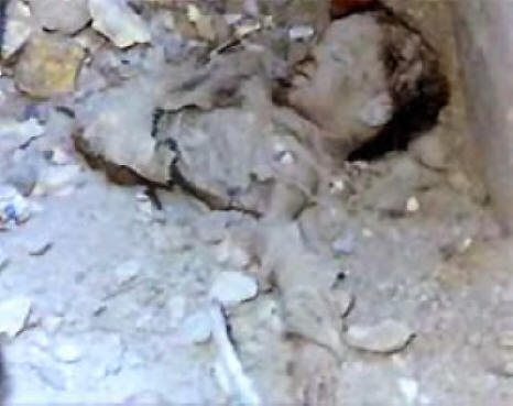 killed Iraqi baby
